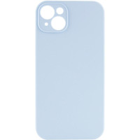 Чехол Silicone Case с защитой камеры NO LOGO для Apple iPhone 13 (6.1) - Голубой / Sweet Blue