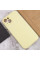 Чохол Silicone Case із захистом камери NO LOGO для Apple iPhone 13 (6.1) - Жовтий / Mellow Yellow - фото