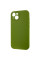 Чохол Silicone Case із захистом камери NO LOGO для Apple iPhone 13 (6.1) - Зелений / Dark Olive - фото