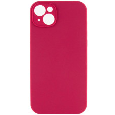 Чохол Silicone Case із захистом камери NO LOGO для Apple iPhone 13 (6.1) - Червоний / Rose Red