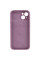 Чохол Silicone Case із захистом камери NO LOGO для Apple iPhone 13 (6.1) - Ліловий / Lilac Pride - фото