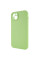 Чохол Silicone Case із захистом камери NO LOGO для Apple iPhone 13 (6.1) - М'ятний / Mint - фото