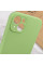 Чохол Silicone Case із захистом камери NO LOGO для Apple iPhone 13 (6.1) - М'ятний / Mint - фото