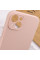 Чохол Silicone Case із захистом камери NO LOGO для Apple iPhone 13 (6.1) - Рожевий / Pink Sand - фото