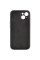 Чохол Silicone Case із захистом камери NO LOGO для Apple iPhone 13 (6.1) - Чорний / Black - фото
