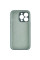 Чохол Silicone Case Full Camera Protective (AA) NO LOGO для Apple iPhone 14 Pro (6.1) - Зелений / Pine green