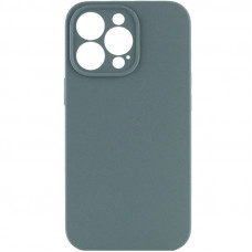 Чохол Silicone Case Full Camera Protective (AA) NO LOGO для Apple iPhone 14 Pro (6.1) - Зелений / Pine green