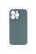 Чехол Silicone Case Full Camera Protective (AA) NO LOGO для Apple iPhone 14 Pro (6.1) - Зеленый / Pine green