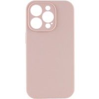 Чехол Silicone Case Full Camera Protective (AA) NO LOGO для Apple iPhone 14 Pro (6.1) - Розовый / Pink Sand