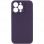 Чехол Silicone Case Full Camera Protective (AA) NO LOGO для Apple iPhone 14 Pro (6.1) - Фиолетовый / Elderberry