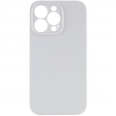 Чехол Silicone Case Full Camera Protective (AA) NO LOGO для Apple iPhone 14 Pro Max (6.7) - Белый / White