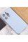 Чехол Silicone Case Full Camera Protective (AA) NO LOGO для Apple iPhone 14 Pro Max (6.7) - Голубой / Lilac Blue - фото