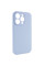 Чехол Silicone Case Full Camera Protective (AA) NO LOGO для Apple iPhone 14 Pro Max (6.7) - Голубой / Lilac Blue - фото