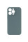 Чехол Silicone Case Full Camera Protective (AA) NO LOGO для Apple iPhone 14 Pro Max (6.7) - Зеленый / Pine green - фото