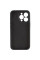 Чохол Silicone Case Full Camera Protective (AA) NO LOGO для Apple iPhone 14 Pro Max (6.7) - Чорний / Black - фото