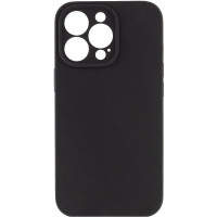 Чехол Silicone Case Full Camera Protective (AA) NO LOGO для Apple iPhone 14 Pro Max (6.7) - Черный / Black