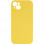 Чехол Silicone Case Full Camera Protective (AA) NO LOGO для Apple iPhone 14 (6.1) - Желтый / Yellow