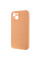 Чохол Silicone Case Full Camera Protective (AA) NO LOGO для Apple iPhone 14 (6.1) - Помаранчевий / Cantaloupe