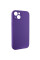 Чехол Silicone Case Full Camera Protective (AA) NO LOGO для Apple iPhone 14 (6.1) - Фиолетовый / Amethyst - фото