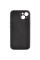 Чехол Silicone Case Full Camera Protective (AA) NO LOGO для Apple iPhone 14 (6.1) - Черный / Black - фото