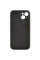 Чохол Silicone Case Full Camera Protective (AA) NO LOGO для Apple iPhone 14 (6.1) - Чорний / Black - фото