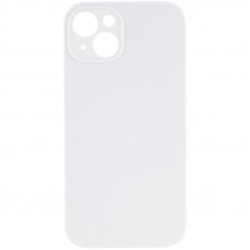 Чехол Silicone Case Full Camera Protective (AA) NO LOGO для Apple iPhone 15 (6.1) - Белый / White