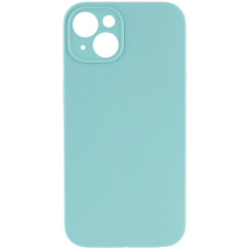Чохол Silicone Case із захистом камери NO LOGO для Apple iPhone 15 (6.1) - Бірюзовий / Marine Green