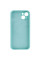 Чохол Silicone Case із захистом камери NO LOGO для Apple iPhone 15 (6.1) - Бірюзовий / Marine Green - фото
