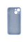 Чехол Silicone Case Full Camera Protective (AA) NO LOGO для Apple iPhone 15 (6.1) - Голубой / Lilac Blue - фото