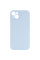 Чехол Silicone Case Full Camera Protective (AA) NO LOGO для Apple iPhone 15 (6.1) - Голубой / Sweet Blue - фото