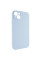 Чехол Silicone Case Full Camera Protective (AA) NO LOGO для Apple iPhone 15 (6.1) - Голубой / Sweet Blue - фото