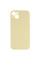 Чехол Silicone Case с защитой камеры NO LOGO для Apple iPhone 15 (6.1) - Желтый / Mellow Yellow - фото