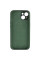 Чехол Silicone Case Full Camera Protective (AA) NO LOGO для Apple iPhone 15 (6.1) - Зеленый / Cyprus Green - фото