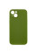 Чехол Silicone Case Full Camera Protective (AA) NO LOGO для Apple iPhone 15 (6.1) - Зеленый / Dark Olive - фото