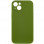 Чохол Silicone Case Full Camera Protective (AA) NO LOGO для Apple iPhone 15 (6.1) - Зелений / Dark Olive