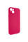 Чохол Silicone Case із захистом камери NO LOGO для Apple iPhone 15 (6.1) - Червоний / Rose Red - фото