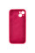 Чехол Silicone Case Full Camera Protective (AA) NO LOGO для Apple iPhone 15 (6.1) - Красный / Rose Red - фото