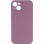 Чохол Silicone Case Full Camera Protective (AA) NO LOGO для Apple iPhone 15 (6.1) - Ліловий / Lilac Pride