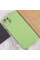 Чехол Silicone Case Full Camera Protective (AA) NO LOGO для Apple iPhone 15 (6.1) - Мятный / Mint - фото