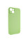 Чехол Silicone Case Full Camera Protective (AA) NO LOGO для Apple iPhone 15 (6.1) - Мятный / Mint - фото