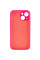 Чехол Silicone Case Full Camera Protective (AA) NO LOGO для Apple iPhone 15 (6.1) - Розовый / Barbie pink - фото