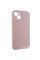 Чехол Silicone Case Full Camera Protective (AA) NO LOGO для Apple iPhone 15 (6.1) - Розовый / Chalk Pink - фото