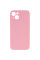 Чохол Silicone Case із захистом камери NO LOGO для Apple iPhone 15 (6.1) - Рожевий / Light pink - фото
