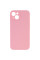 Чехол Silicone Case Full Camera Protective (AA) NO LOGO для Apple iPhone 15 (6.1) - Розовый / Light pink - фото