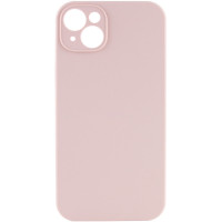 Чехол Silicone Case Full Camera Protective (AA) NO LOGO для Apple iPhone 15 (6.1) - Розовый / Pink Sand