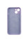 Чехол Silicone Case Full Camera Protective (AA) NO LOGO для Apple iPhone 15 (6.1) - Сиреневый / Lilac - фото