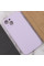 Чехол Silicone Case Full Camera Protective (AA) NO LOGO для Apple iPhone 15 (6.1) - Сиреневый / Lilac - фото