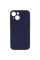 Чехол Silicone Case с защитой камеры NO LOGO для Apple iPhone 15 (6.1) - Темно-синий / Midnight blue - фото