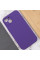 Чехол Silicone Case с защитой камеры NO LOGO для Apple iPhone 15 (6.1) - Фиолетовый / Amethyst - фото
