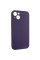 Чехол Silicone Case Full Camera Protective (AA) NO LOGO для Apple iPhone 15 (6.1) - Фиолетовый / Elderberry - фото